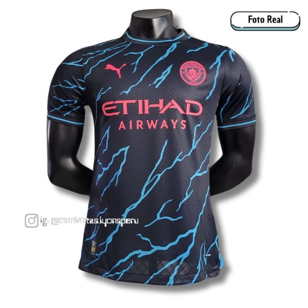 MANCHESTER CITY 2023/24 (3ERA EQUIPACIÓN) VERSIÓN JUGADOR
