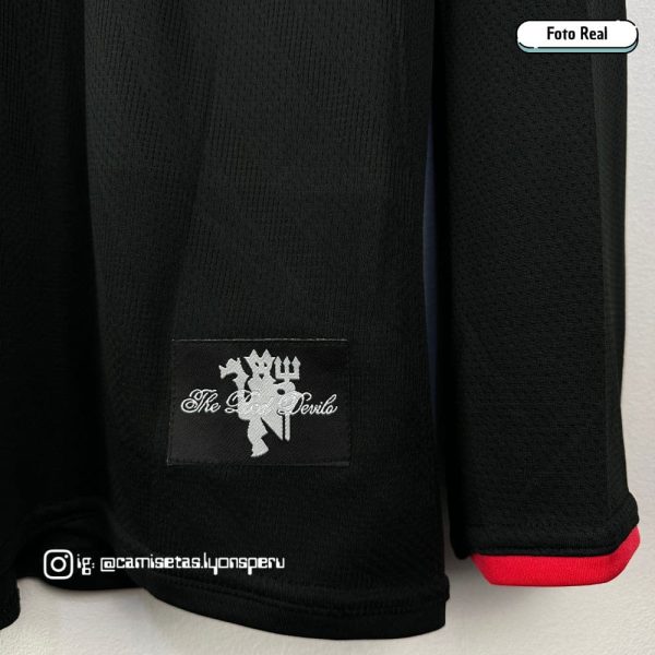 MANCHESTER UNITED 2007/08 (2DA EQUIPACIÓN) – MANGA LARGA