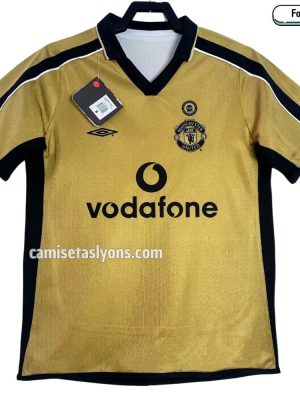 CAMISETA MANCHESTER UNITED 2001/02 (REVERSIBLE) 2DA EQUIPACIÓN