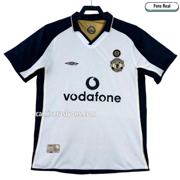 CAMISETA MANCHESTER UNITED 2001/02 (REVERSIBLE) 2DA EQUIPACIÓN