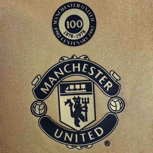 CAMISETA MANCHESTER UNITED 2001/02 (REVERSIBLE) 2DA EQUIPACIÓN