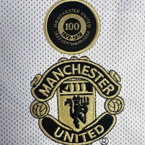 CAMISETA MANCHESTER UNITED 2001/02 (REVERSIBLE) 2DA EQUIPACIÓN