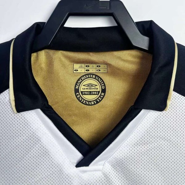 CAMISETA MANCHESTER UNITED 2001/02 (REVERSIBLE) 2DA EQUIPACIÓN