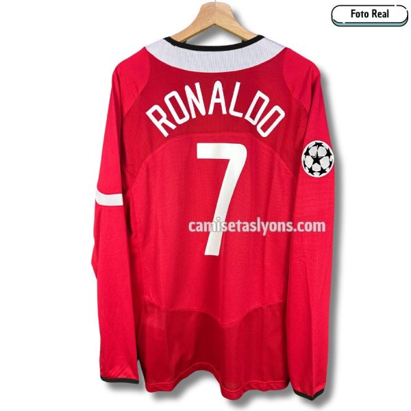 MANCHESTER UNITED (1ERA) 2004/05 – 2005/06 MANGA LARGA