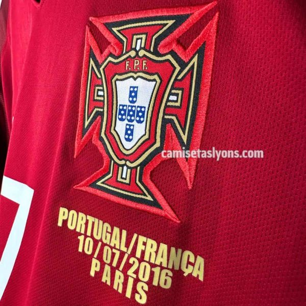 CAMISETA PORTUGAL 2016 MANGA LARGA – FINAL EURO 2016