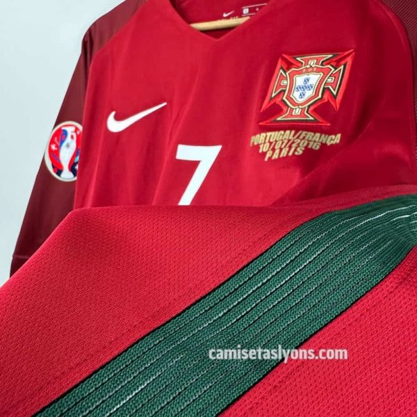 CAMISETA PORTUGAL 2016 MANGA LARGA – FINAL EURO 2016