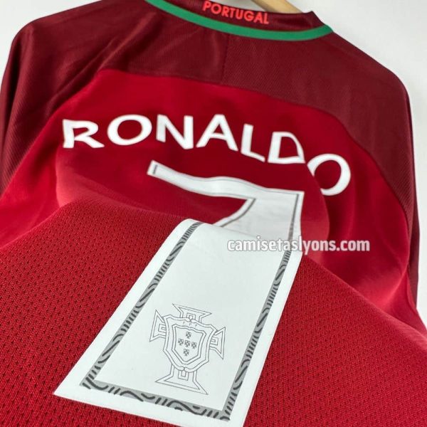 CAMISETA PORTUGAL 2016 MANGA LARGA – FINAL EURO 2016