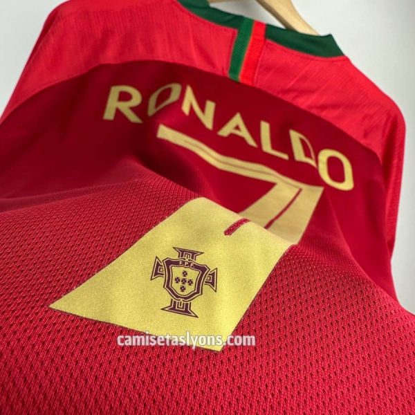 CAMISETA PORTUGAL 2018 MANGA LARGA (MUNDIAL RUSIA 2018)