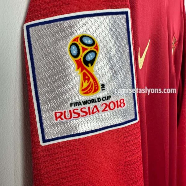 CAMISETA PORTUGAL 2018 MANGA LARGA (MUNDIAL RUSIA 2018)