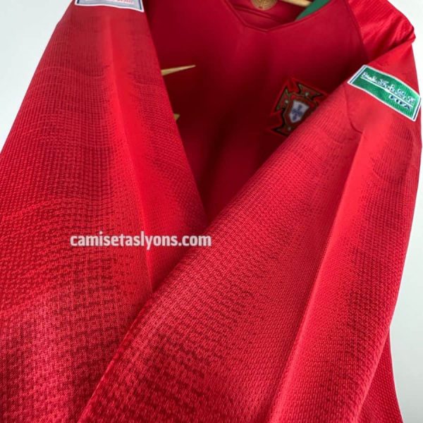 CAMISETA PORTUGAL 2018 MANGA LARGA (MUNDIAL RUSIA 2018)
