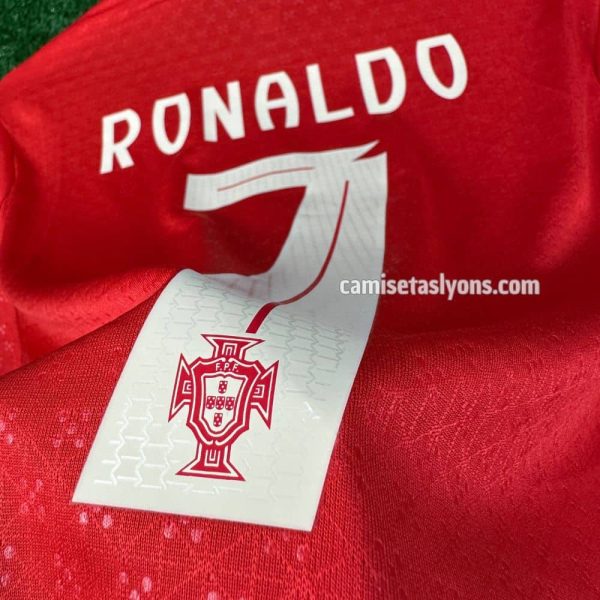 CAMISETA PORTUGAL 2025 (LOCAL) VERSIÓN JUGADOR – MANGA LARGA
