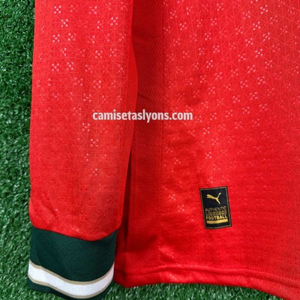 CAMISETA PORTUGAL 2025 (LOCAL) VERSIÓN JUGADOR – MANGA LARGA