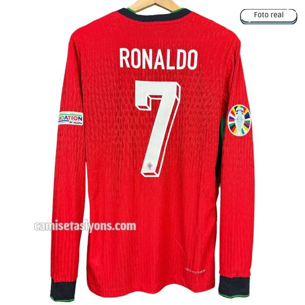 CAMISETA PORTUGAL 2024/25 (LOCAL) VERSIÓN JUGADOR – MANGA LARGA