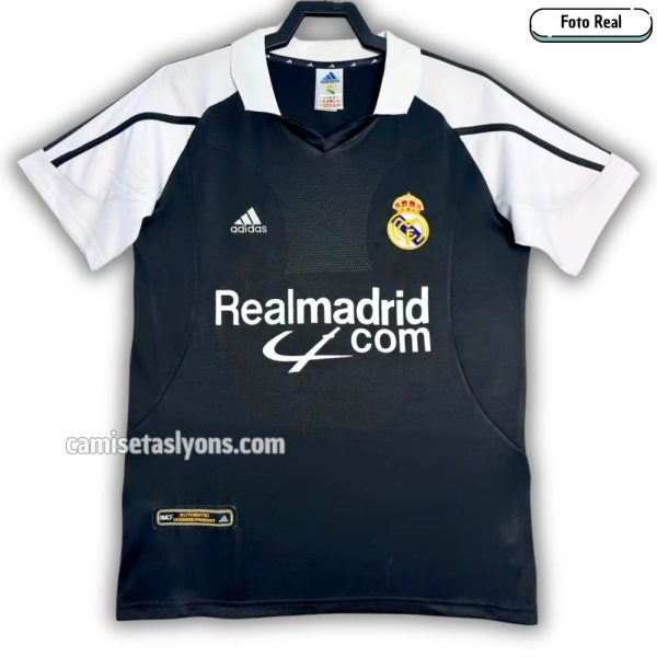 CAMISETA REAL MADRID 2001/02 (2DA EQUIPACIÓN)