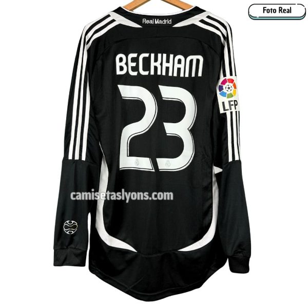 CAMISETA REAL MADRID 2006/07 (2DA EQUIPACIÓN) MANGA LARGA