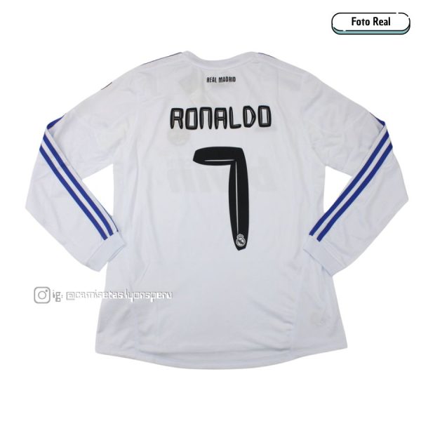 REAL CAMISETA MADRID 2010/11 (1ERA EQUIPACIÓN) MANGA LARGA – FINAL COPA DEL REY