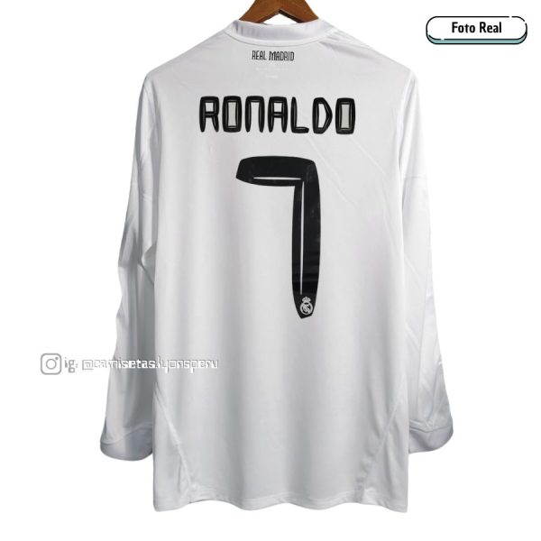CAMISETA REAL MADRID 2010/11 (1ERA EQUIPACIÓN) MANGA LARGA