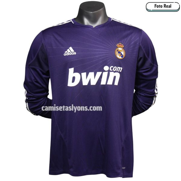 CAMISETA REAL MADRID 2010/11 (3ERA EQUIPACIÓN) VERSIÓN JUGADOR MANGA LARGA