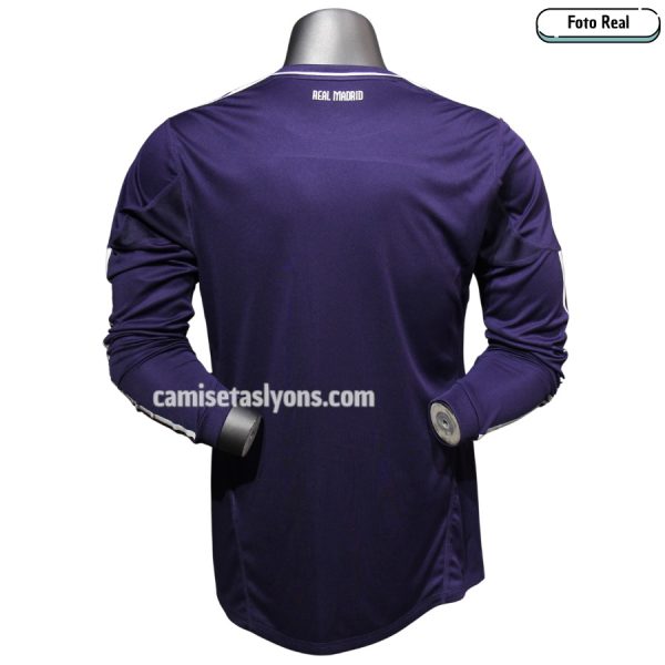CAMISETA REAL MADRID 2010/11 (3ERA EQUIPACIÓN) VERSIÓN JUGADOR MANGA LARGA