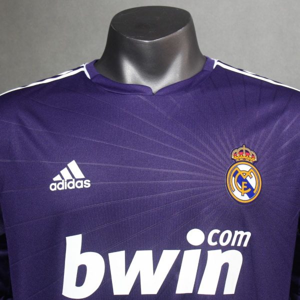 CAMISETA REAL MADRID 2010/11 (3ERA EQUIPACIÓN) VERSIÓN JUGADOR MANGA LARGA