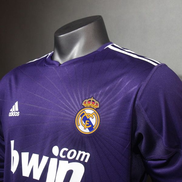 CAMISETA REAL MADRID 2010/11 (3ERA EQUIPACIÓN) VERSIÓN JUGADOR MANGA LARGA