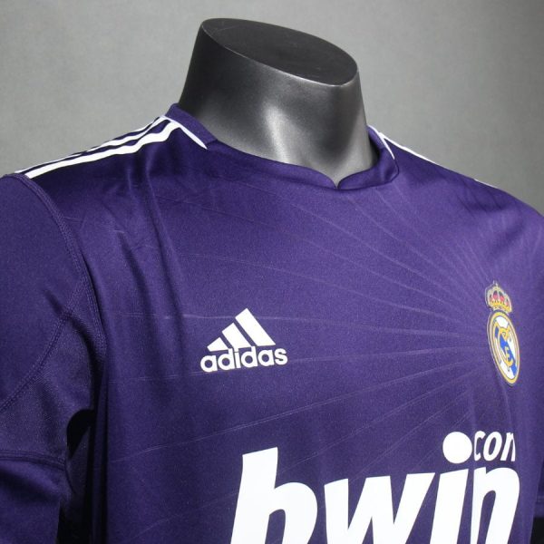 CAMISETA REAL MADRID 2010/11 (3ERA EQUIPACIÓN) VERSIÓN JUGADOR MANGA LARGA
