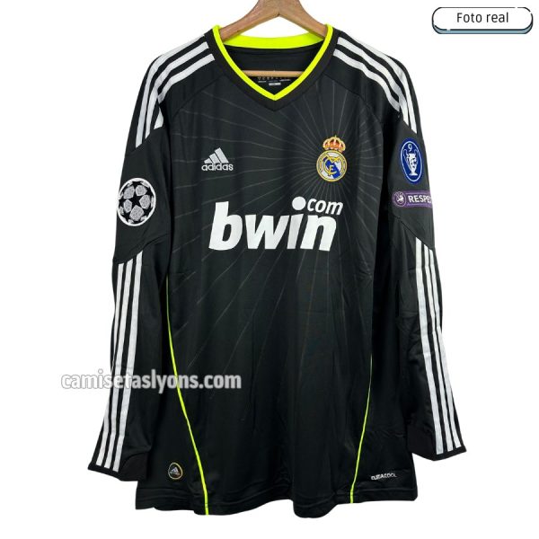 CAMISETA REAL MADRID 2010/11 (2DA EQUIPACIÓN) MANGA LARGA