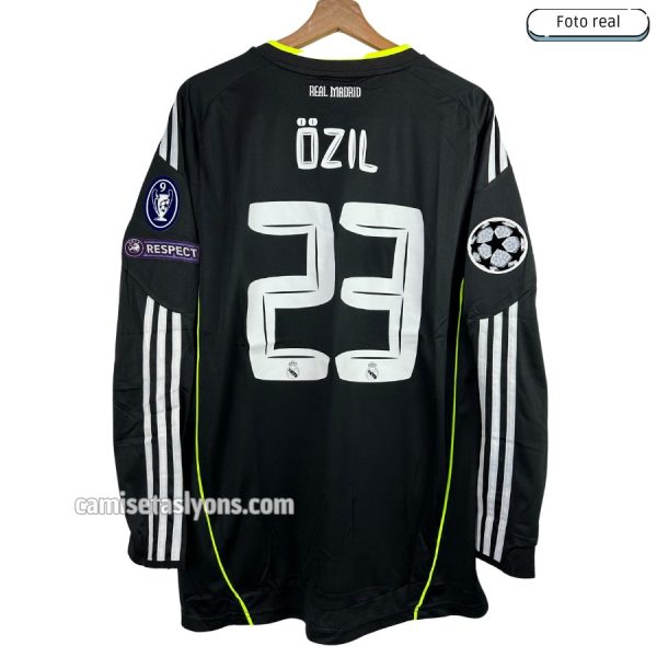 CAMISETA REAL MADRID 2010/11 (2DA EQUIPACIÓN) MANGA LARGA