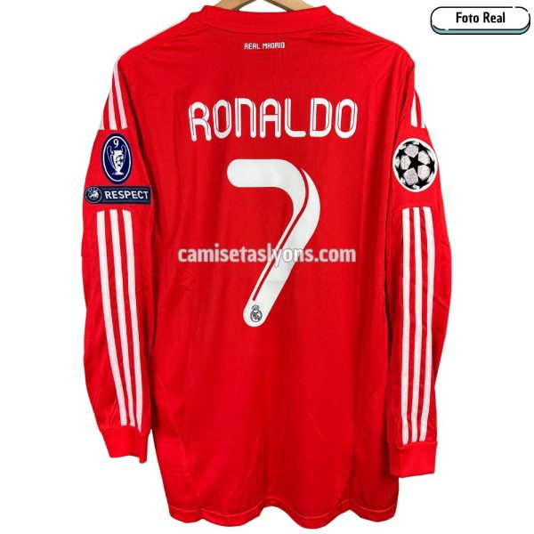 CAMISETA REAL MADRID 2011/12 (3ERA EQUIPACIÓN) MANGA LARGA