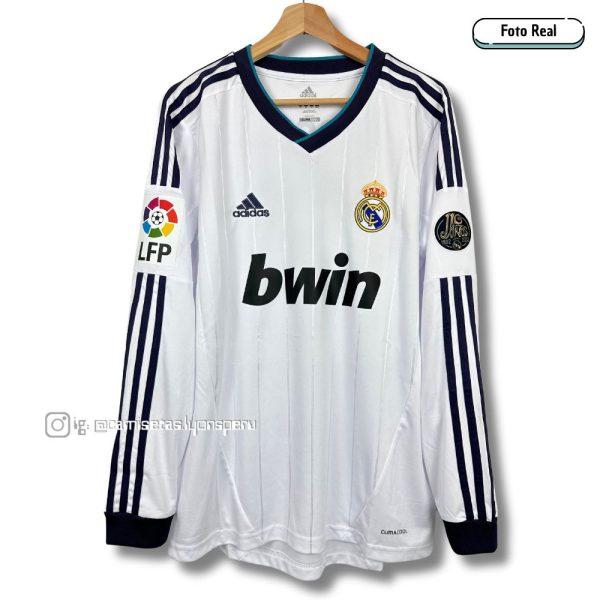 CAMISETA REAL MADRID 2012/13 (1ERA EQUIPACIÓN) MANGA LARGA
