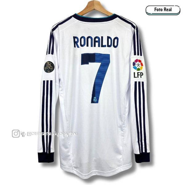 CAMISETA REAL MADRID 2012/13 (1ERA EQUIPACIÓN) MANGA LARGA