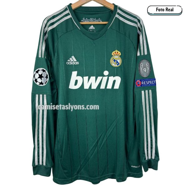 CAMISETA REAL MADRID 2012/13 (3ERA EQUIPACIÓN) MANGA LARGA