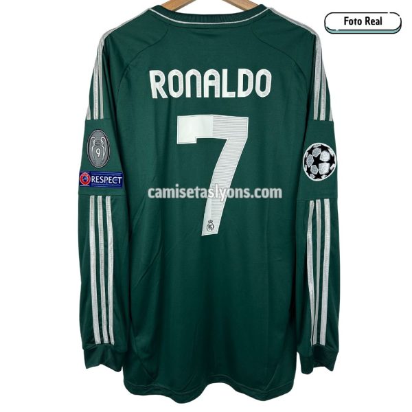 CAMISETA REAL MADRID 2012/13 (3ERA EQUIPACIÓN) MANGA LARGA