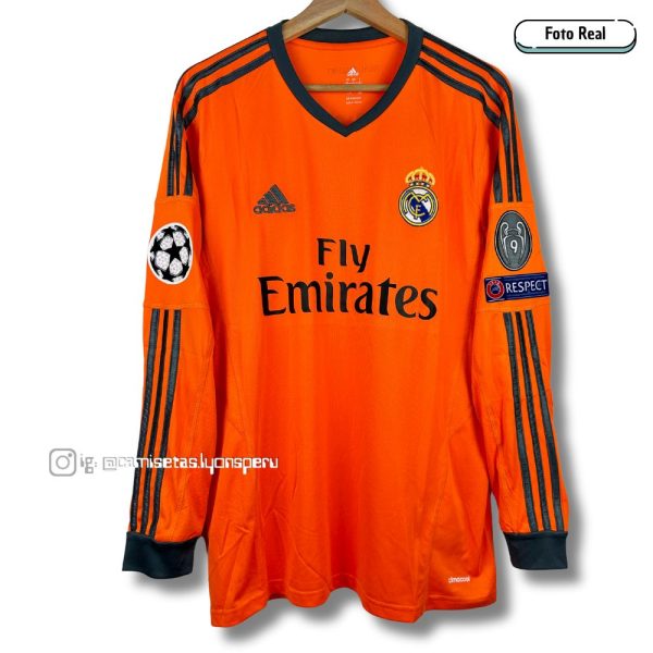 CAMISETA REAL MADRID 2013/14 (2DA EQUIPACIÓN) – MANGA LARGA