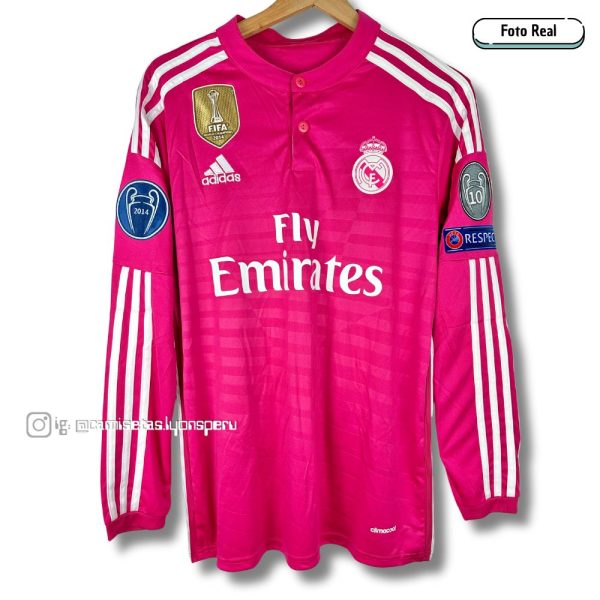 CAMISETA REAL MADRID 2014/15 (2DA EQUIPACIÓN) – MANGA LARGA