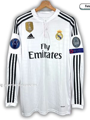 CAMISETA REAL MADRID 2014/15 (1ERA EQUIPACIÓN) – MANGA LARGA