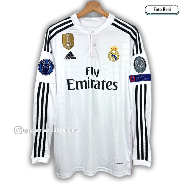 CAMISETA REAL MADRID 2014/15 (1ERA EQUIPACIÓN) – MANGA LARGA