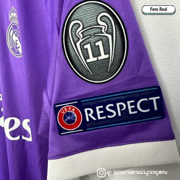 CAMISETA REAL MADRID 2016/17 (2DA EQUIPACIÓN) FINAL CARDIFF 2017