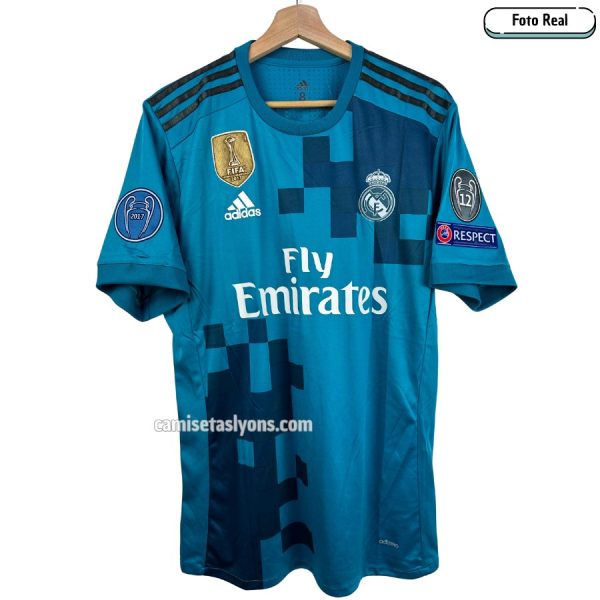 CAMISETA REAL MADRID 2017/18 (3ERA EQUIPACIÓN) VERSIÓN JUGADOR