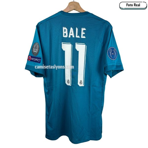 CAMISETA REAL MADRID 2017/18 (3ERA EQUIPACIÓN) VERSIÓN JUGADOR