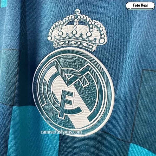 CAMISETA REAL MADRID 2017/18 (3ERA EQUIPACIÓN) VERSIÓN JUGADOR