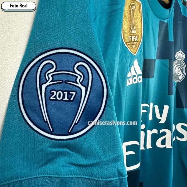CAMISETA REAL MADRID 2017/18 (3ERA EQUIPACIÓN) VERSIÓN JUGADOR