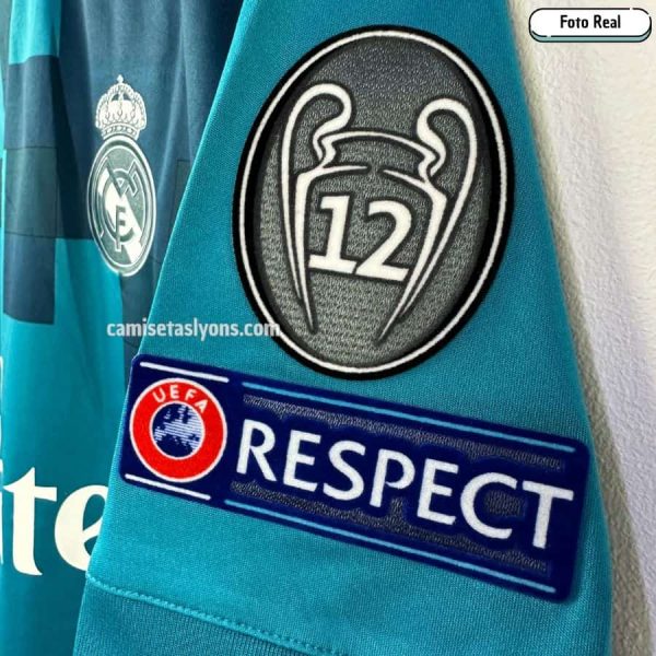 CAMISETA REAL MADRID 2017/18 (3ERA EQUIPACIÓN) VERSIÓN JUGADOR