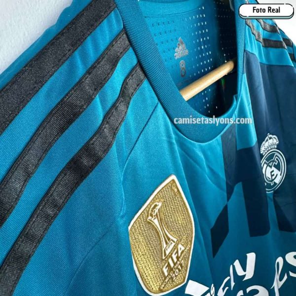 CAMISETA REAL MADRID 2017/18 (3ERA EQUIPACIÓN) VERSIÓN JUGADOR