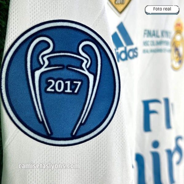CAMISETA REAL MADRID 2017/18 VERSIÓN JUGADOR – FINAL KIEV 2018 – MANGA LARGA