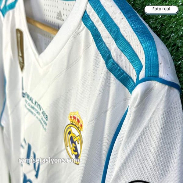 CAMISETA REAL MADRID 2017/18 VERSIÓN JUGADOR – FINAL KIEV 2018 – MANGA LARGA