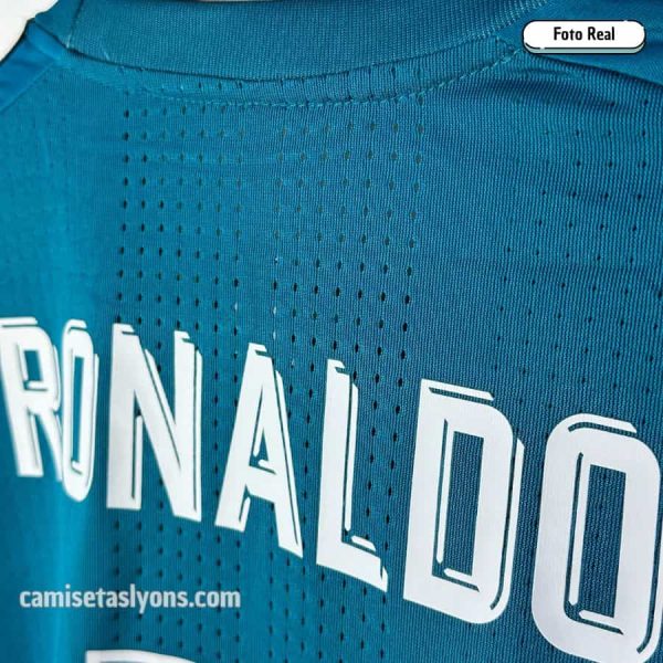 CAMISETA REAL MADRID 2017/18 (3ERA EQUIPACIÓN) VERSIÓN JUGADOR MANGA LARGA