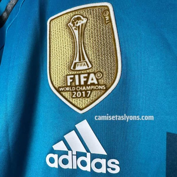 CAMISETA REAL MADRID 2017/18 (3ERA EQUIPACIÓN) VERSIÓN JUGADOR MANGA LARGA