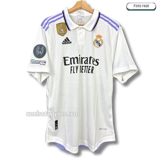 CAMISETA REAL MADRID 2022/23 (1ERA EQUIPACIÓN) VERSIÓN JUGADOR