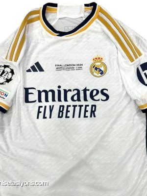 CAMISETA REAL MADRID 2023/24 VERSIÓN JUGADOR – FINAL LONDON 2024